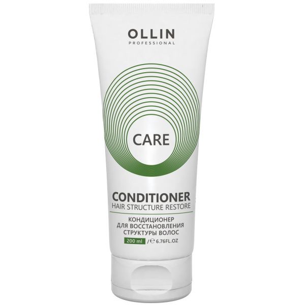 Conditioner for restoring the hair structure Care Restore OLLIN 200 ml